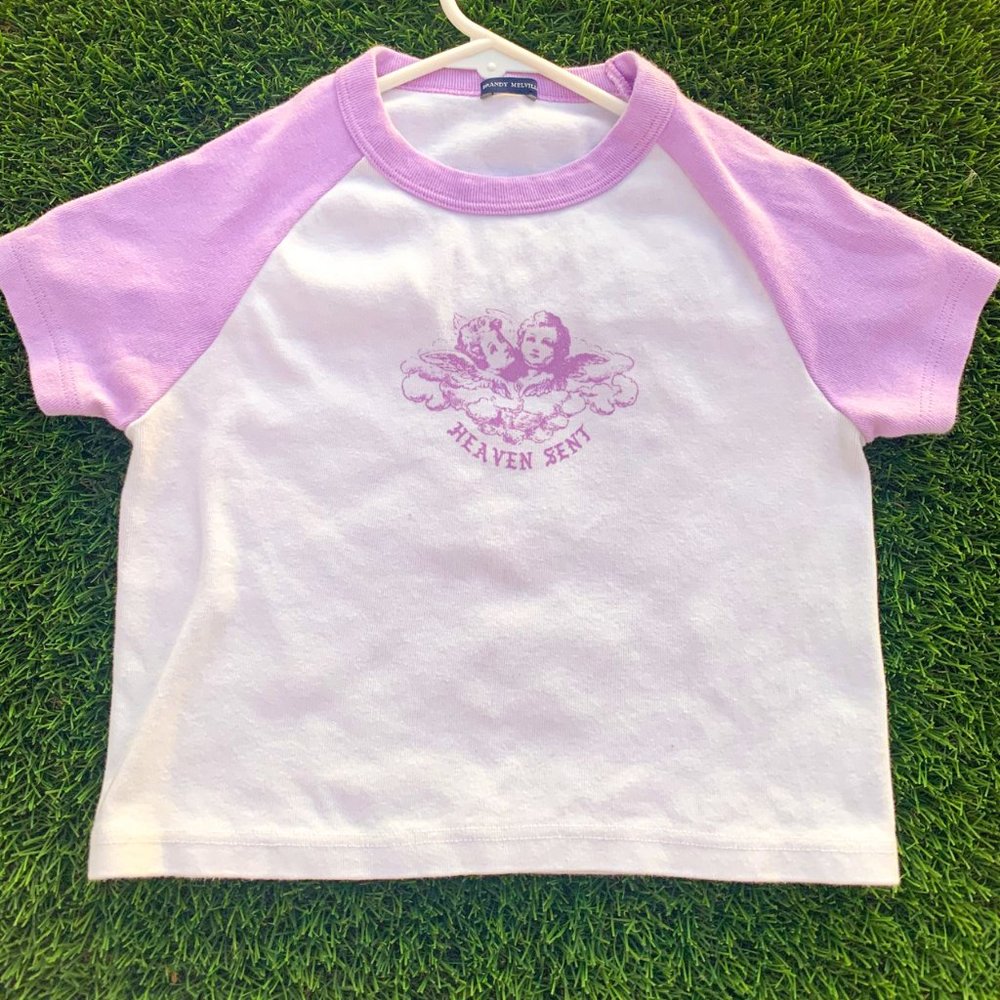 Light Purple Brandy Melville Heaven Sent Top
